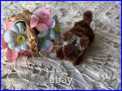 Rare French Antique Bisque Mignonette Doll Set Accessories Inc Early 20 Me