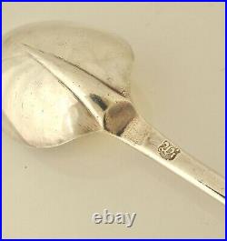 Rare George I Hanoverian pattern basting spoon Zacariah Williams Plymouth c1718