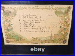 Rare Giant Early 19th 8 Air Music Box Large