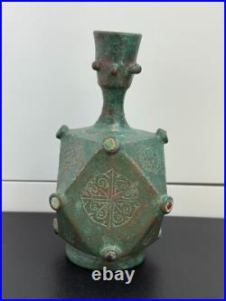 Rare Islamic Bronze Rosewater Sprinkler 9th-10th Century, Early Islam Antique