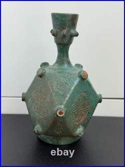 Rare Islamic Bronze Rosewater Sprinkler 9th-10th Century, Early Islam Antique