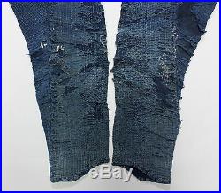 Rare Japanese Boro Textile Pants. Late 19 th -early 20th century J45