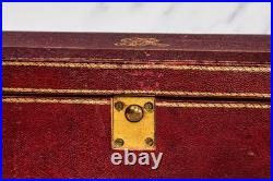 Rare King George V Antique Leather Despatch Document Box Royal