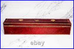 Rare King George V Antique Leather Despatch Document Box Royal