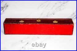 Rare King George V Antique Leather Despatch Document Box Royal