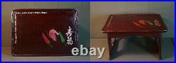 Rare Korean Early 1900 Low Rectangular Table GangWonBan Good Fortune