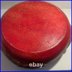 Rare Large Compton Art Pottery Dolphin Fruit Bowl Antique Arts & Crafts c1920's