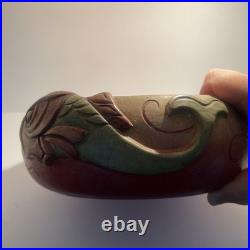 Rare Large Compton Art Pottery Dolphin Fruit Bowl Antique Arts & Crafts c1920's