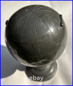 Rare Lon Kee Swatow Antique Chinese Globe Pewter Tea Caddy Early 20th Century