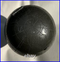 Rare Lon Kee Swatow Antique Chinese Globe Pewter Tea Caddy Early 20th Century