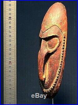 Rare MANAM island mask early 20th c ethnographic oceanic art papua PNG Sepik