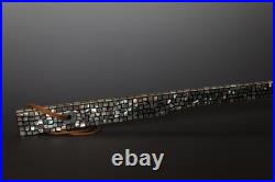 Rare NOS raden Samurai Bashaku horse water dipper. 19th c ZS3