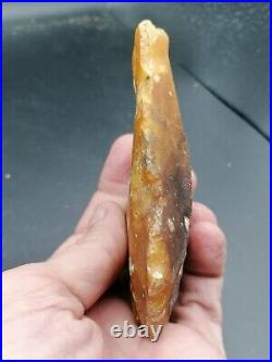 Rare Neanderthal Mid Paleolithic Early Mousterian Point Beautiful patina France