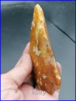 Rare Neanderthal Mid Paleolithic Early Mousterian Point Beautiful patina France