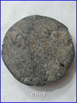 Rare Near Eastern Black Stone Tablet With Early Form Of Writing Circa 3000bce