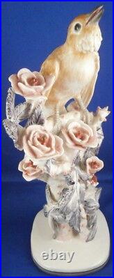 Rare Nymphenburg Porcelain Terletzki Scherf Bird Figure Figurine Porzellan Figur