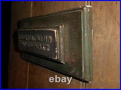 Rare Old Early Baby Room Alphabet Chalkware Plaque Sign Vintage Antique Nursery