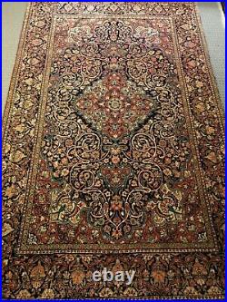 Rare Qazvin rug early 1900's