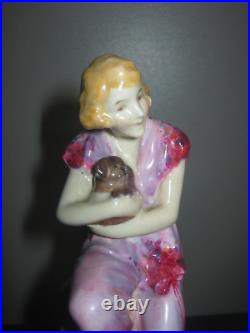 Rare Royal Doulton Lido Lady Hn1220 Circa 1930