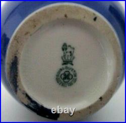 Rare Royal Doulton Seriesware Antique Vase Blue Children Perfect