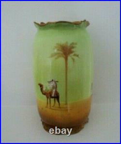 Rare Royal Doulton Seriesware Antique Vase Desert Scenes Excellent