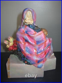 Rare Royal Doulton The Little Mother/young Widow Hn1399 (1930) Must See