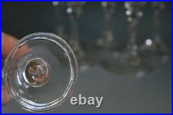 Rare Set Of Six Early 18th Century Georgian Liege Glasses Circa 1730 Rare Set Of Six Early 18th Century Georgian Liege Glasses Circa 1730