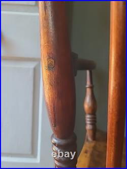 Rare Signed Early 19th Century Thames Valley Windsor Chair- Original Makers Mark