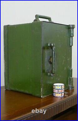 Rare Small Early 20th Century Air Ministry Military Safe
