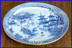 Rare Spode Porcelain Willow Teapot & Stand Georgian Antique Early 19th Century