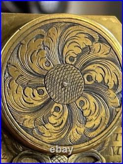 Rare Sundial Portable c1680 by Chapotot Paris Early Butterfield Type Compass
