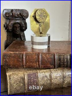 Rare Sundial Portable c1680 by Chapotot Paris Early Butterfield Type Compass