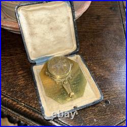 Rare Sundial Portable c1680 by Chapotot Paris Early Butterfield Type Compass