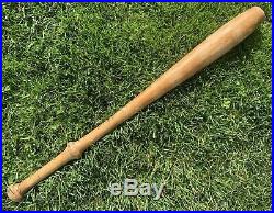 Rare & Unusual Antique Early 1900s Double Handled 32.5 Wood Lathe Baseball Bat