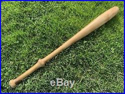 Rare & Unusual Antique Early 1900s Double Handled 32.5 Wood Lathe Baseball Bat