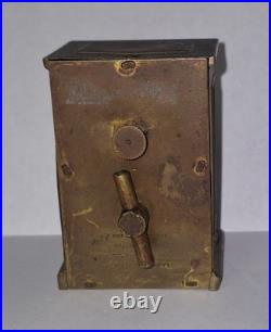 Rare Unusual Antique Early Yale Carriage Clock Working Pendulette Circa 1880