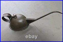 Rare Unusual Early Vintage Oil Can Oiler Vintage Antique Garage Workshop Tool Rare Unusual Early Vintage Oil Can Oiler Vintage Antique Garage Workshop Tool
