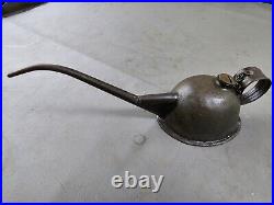 Rare Unusual Early Vintage Oil Can Oiler Vintage Antique Garage Workshop Tool Rare Unusual Early Vintage Oil Can Oiler Vintage Antique Garage Workshop Tool