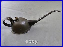 Rare Unusual Early Vintage Oil Can Oiler Vintage Antique Garage Workshop Tool Rare Unusual Early Vintage Oil Can Oiler Vintage Antique Garage Workshop Tool