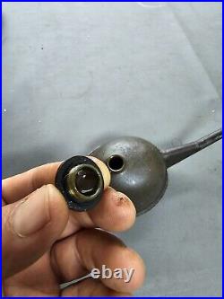 Rare Unusual Early Vintage Oil Can Oiler Vintage Antique Garage Workshop Tool Rare Unusual Early Vintage Oil Can Oiler Vintage Antique Garage Workshop Tool