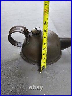 Rare Unusual Early Vintage Oil Can Oiler Vintage Antique Garage Workshop Tool Rare Unusual Early Vintage Oil Can Oiler Vintage Antique Garage Workshop Tool