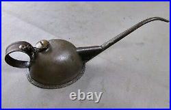 Rare Unusual Early Vintage Oil Can Oiler Vintage Antique Garage Workshop Tool Rare Unusual Early Vintage Oil Can Oiler Vintage Antique Garage Workshop Tool