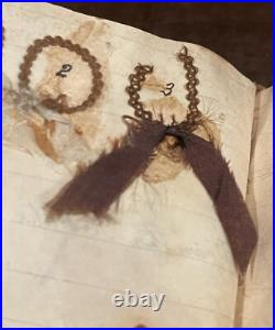 Rare Very Early Antique Mourning Hair Book Genealogy Erskine Morris And More Rare Very Early Antique Mourning Hair Book Genealogy Erskine Morris And More