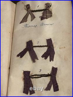 Rare Very Early Antique Mourning Hair Book Genealogy Erskine Morris And More Rare Very Early Antique Mourning Hair Book Genealogy Erskine Morris And More