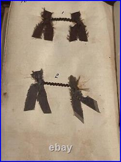 Rare Very Early Antique Mourning Hair Book Genealogy Erskine Morris And More Rare Very Early Antique Mourning Hair Book Genealogy Erskine Morris And More