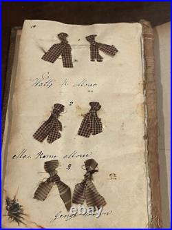 Rare Very Early Antique Mourning Hair Book Genealogy Erskine Morris And More Rare Very Early Antique Mourning Hair Book Genealogy Erskine Morris And More