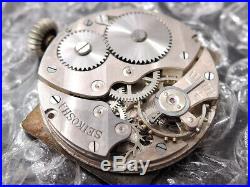 Rare Vintage Seiko Early 1940s chronometer watch Art Deco 26 x 40 mm Antique