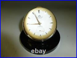 Rare Vintage Swiss Bucherer Jewels Movement Wind Up Table Top Ball Clock / Watch