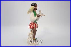 Rare Wedgwood Pottery Nubian Pagi Figure Parrot Serving Tea Circa 1920