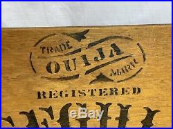 Rare Wooden Wood Antique Vintage William Fuld Ouija Board circa 1890s early 1900